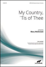 My Country, 'Tis of Thee SATB choral sheet music cover